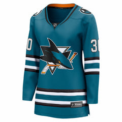 Yaroslav Askarov San Jose Sharks Fanatics Women's Home Breakaway Jersey Teal