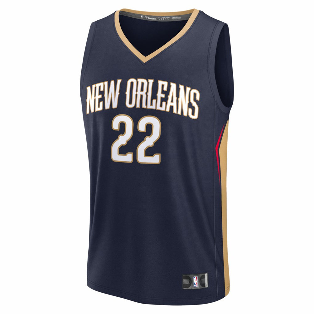 Derik Queen New Orleans Pelicans Fast Break Replica Jersey - Icon Edition - Navy | Fanatics cheap