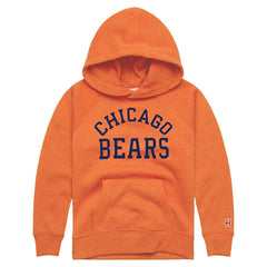 Chicago Bears Homage Youth Classic Tri-Blend Hoodie - Orange sale