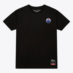 Mark Messier Edmonton Oilers Mitchell & Ness Photo T-Shirt Black