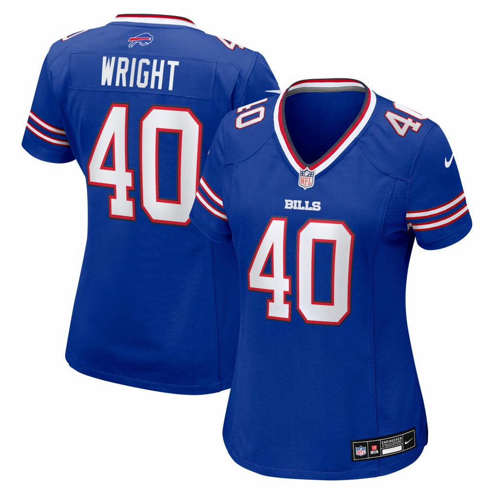 Matthew Wright Buffalo Bills Women's Team Game Jersey - Royal | Nike for sale