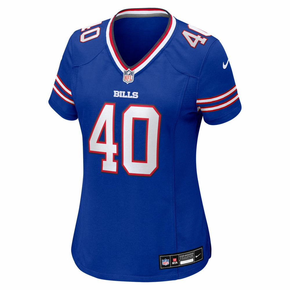 Matthew Wright Buffalo Bills Women's Team Game Jersey - Royal | Nike for sale