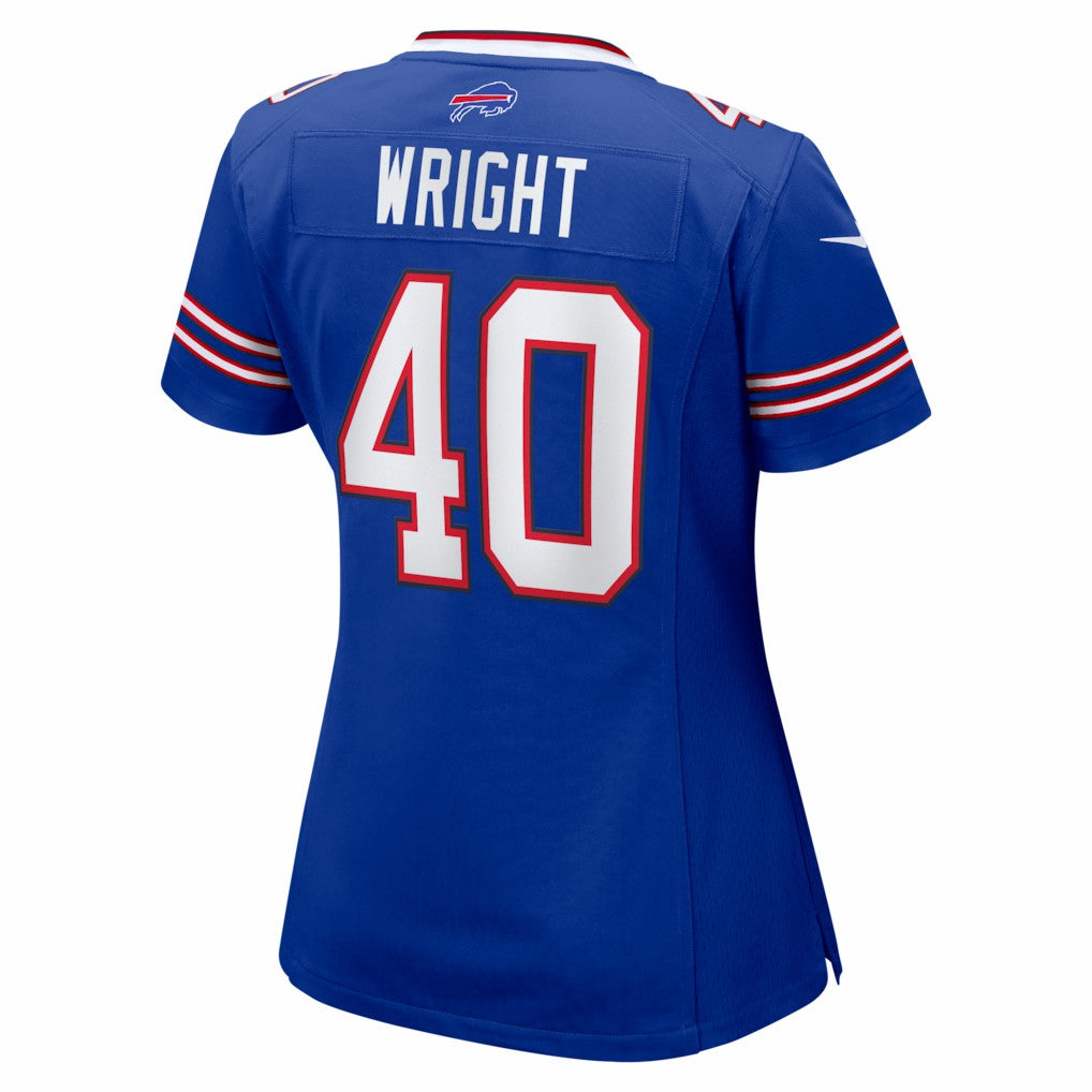 Matthew Wright Buffalo Bills Women's Team Game Jersey - Royal | Nike for sale