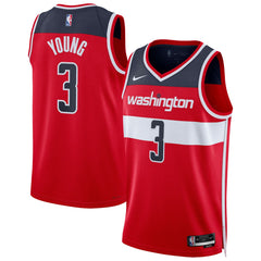 Trae Young Washington Wizards Unisex Swingman Jersey - Icon Edition - Red | Nike cheap
