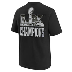 Seattle Seahawks Youth Super Bowl LX Champions Locker Room Trophy Collection Authentic T-Shirt - Black | Nike discount