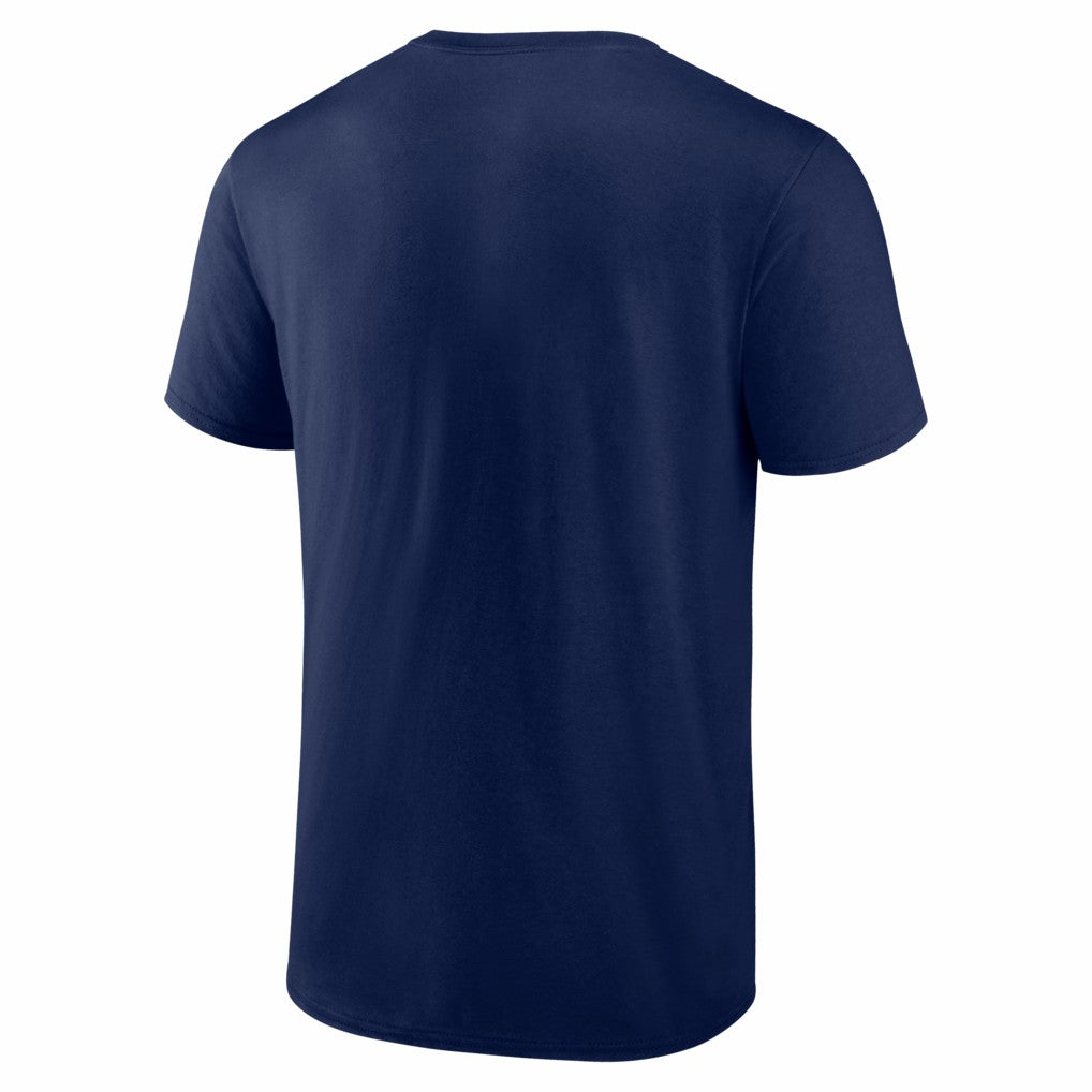 New England Patriots 2025 AFC Champions Big & Tall Right Side Draw T-Shirt - Navy online