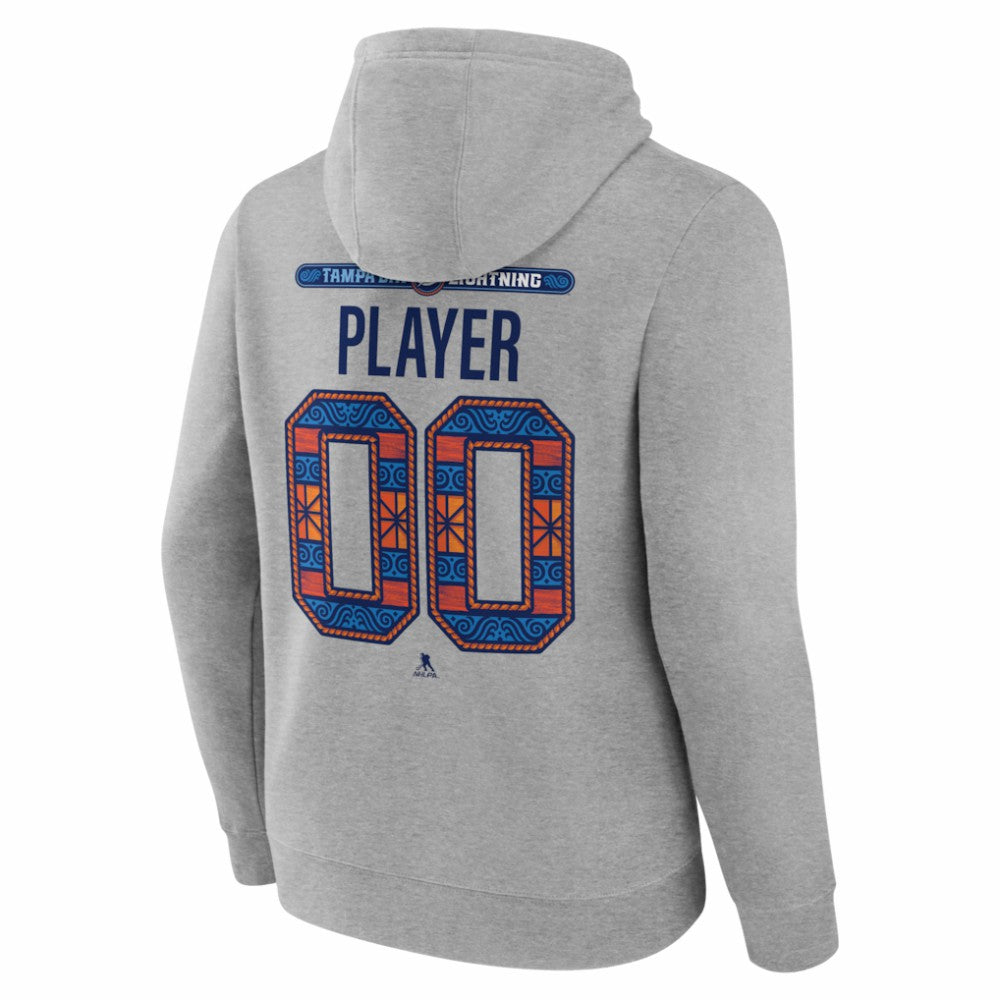 Tampa Bay Lightning 2026 NHL Stadium Series Personalized Name & Number Hoodie Gray