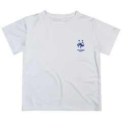 France National Team Vive La Fete Youth Impressions Artwork T-Shirt - White discount