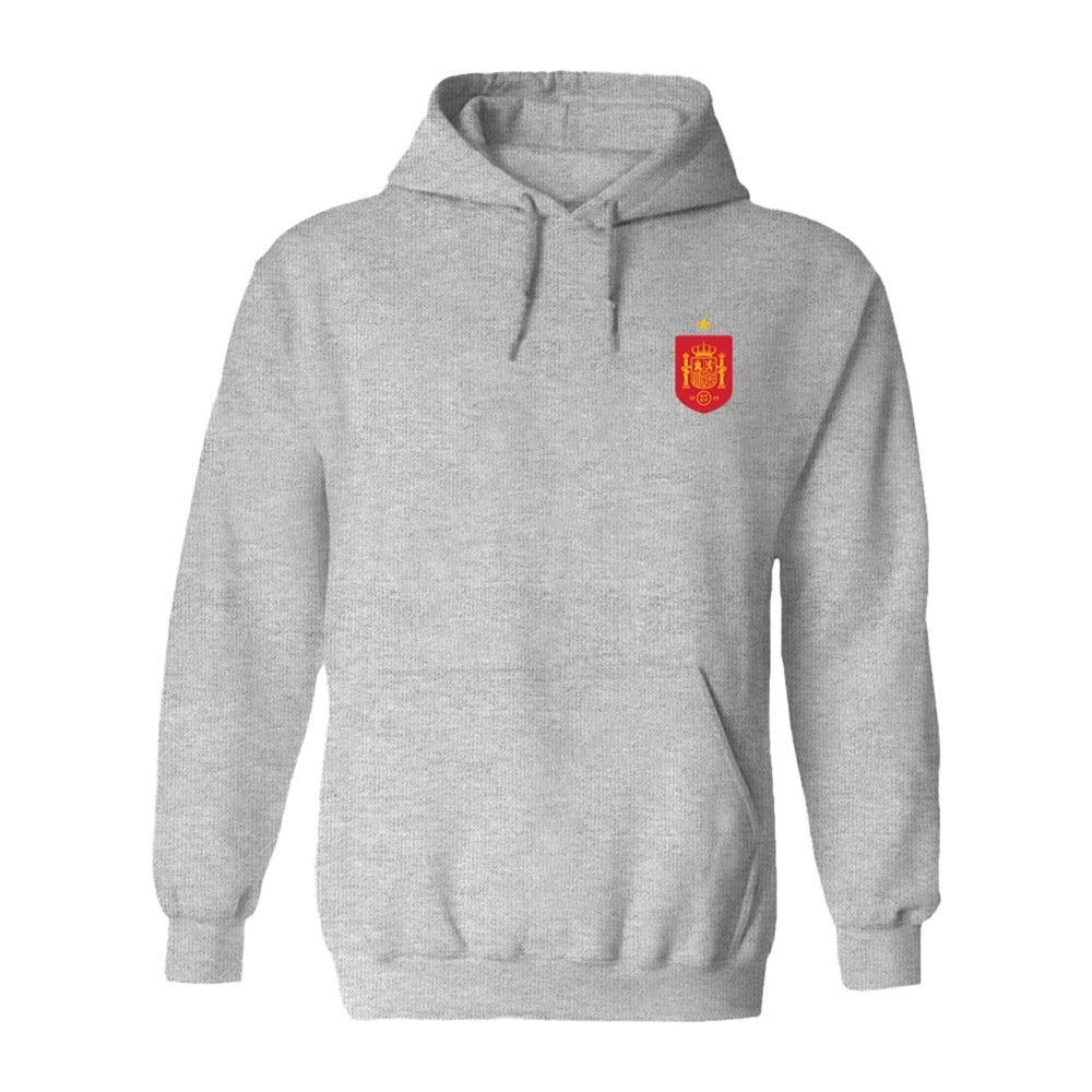 Spain National Team Vive La Fete Women's Impressions Artwork Hoodie - Gray outlet