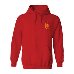 Spain National Team Vive La Fete Women's Impressions Artwork Hoodie - Red discount