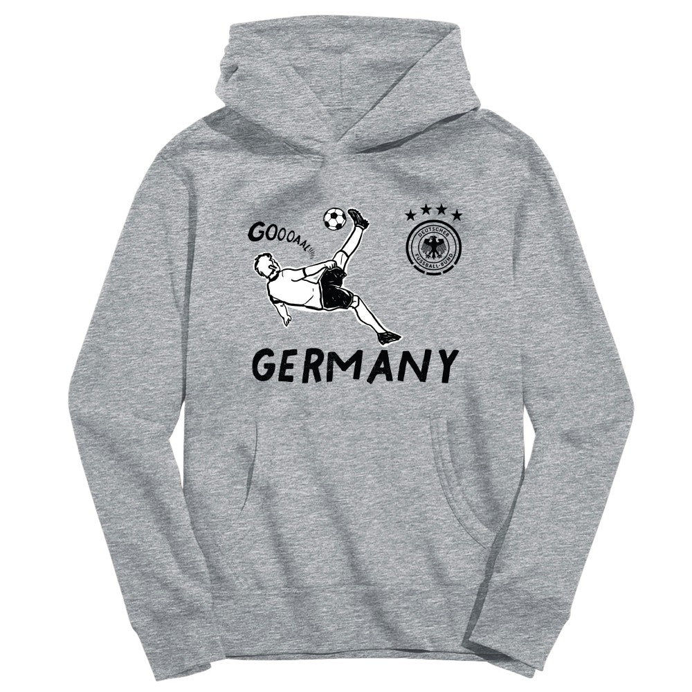 Germany National Team Vive La Fete Youth Chilena Style Hoodie - Gray cheap
