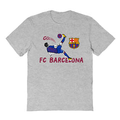 Barcelona Vive La Fete Youth Chilena Style T-Shirt - Gray shop