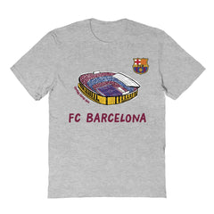 Barcelona Vive La Fete Youth Chilena Style T-Shirt - Gray online