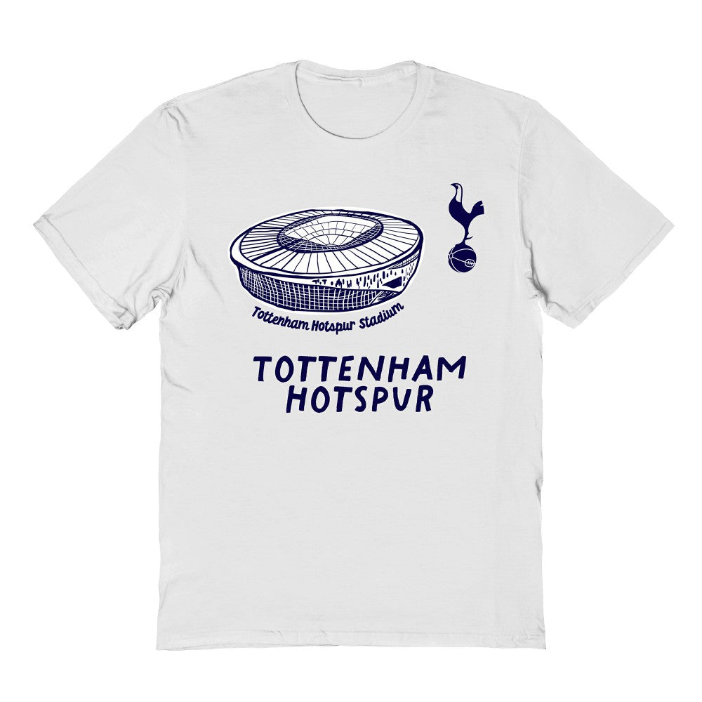 Tottenham Hotspur Vive La Fete Youth Chilena Style T-Shirt - White sale