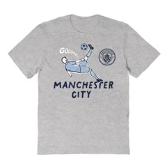 Manchester City Vive La Fete Youth Chilena Style T-Shirt - Gray shop