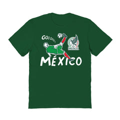 Mexico National Team Vive La Fete Women's Chilena Style T-Shirt - Green cheap