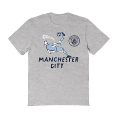 Manchester City Vive La Fete Women's Chilena Style T-Shirt - Gray outlet