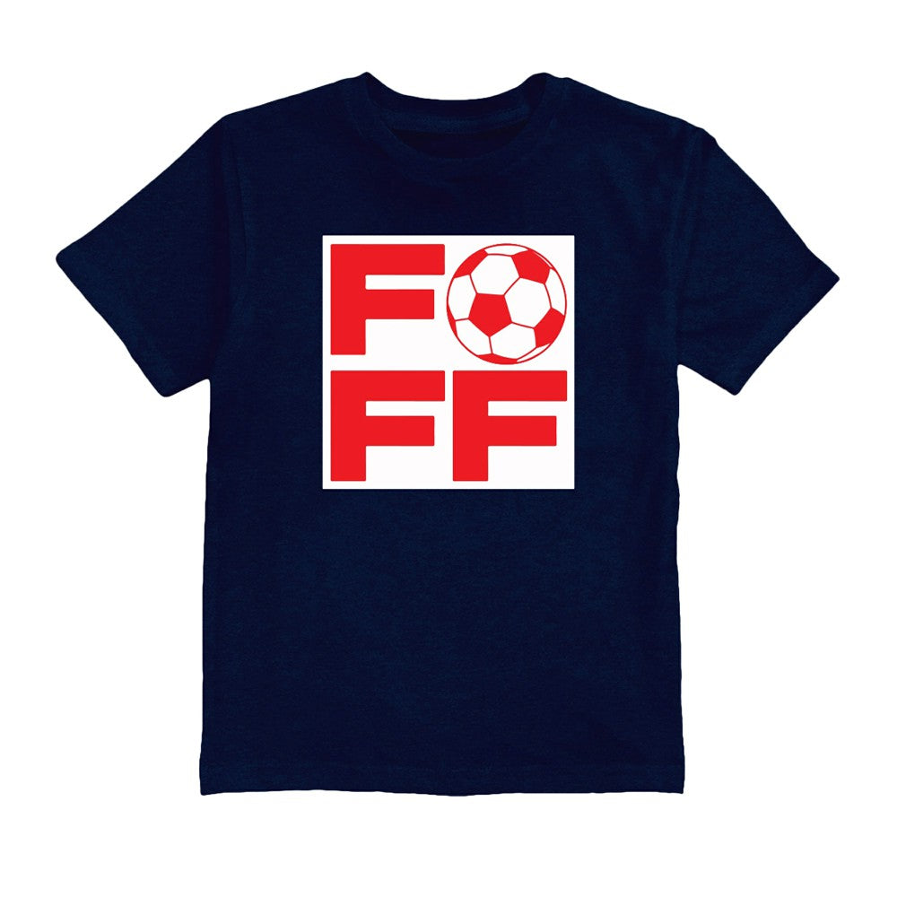 France National Team Vive La Fete Youth FFF Logo T-Shirt - Navy outlet
