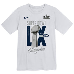 Seattle Seahawks Preschool Super Bowl LX Champions Heavy Chill T-Shirt - White | Nike discount
