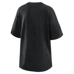 Philadelphia Phillies WEAR by Erin Andrews Women's Oversized Boyfriend T-Shirt - Black