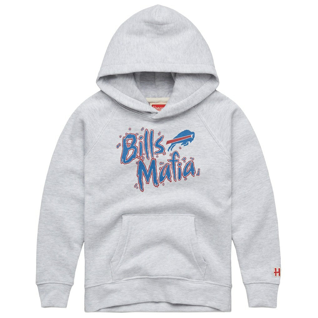 Buffalo Bills Homage Youth Bills Mafia Tri-Blend Hoodie - Gray discount