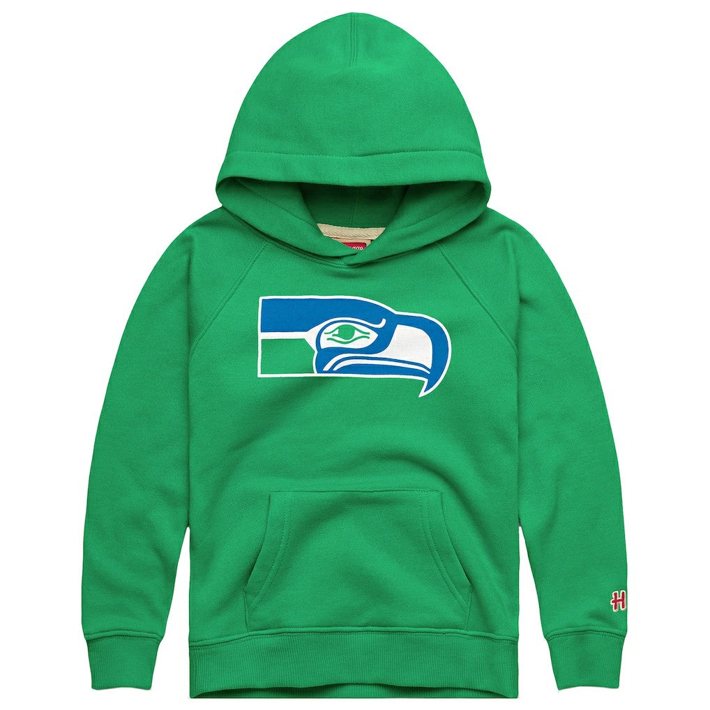 Seattle Seahawks Homage Youth '76 Season Tri-Blend Hoodie - Green outlet