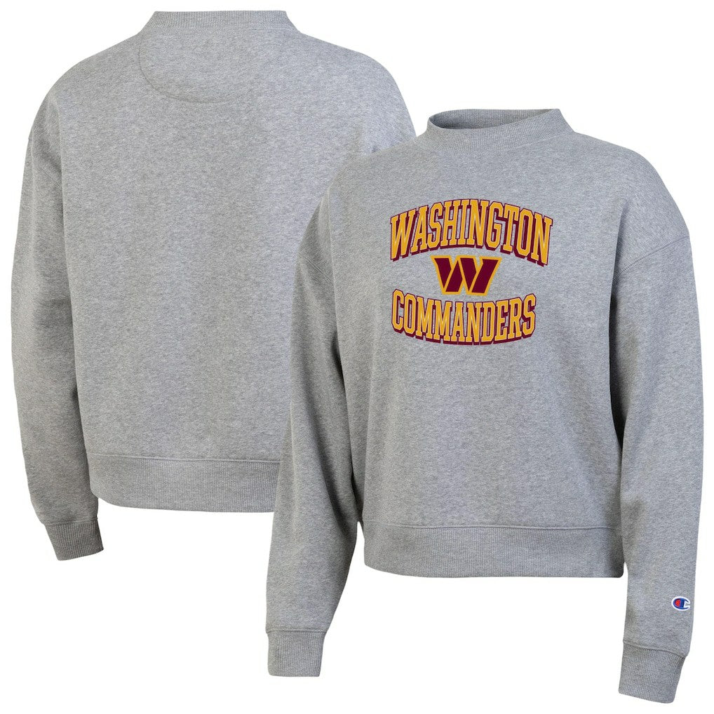 Washington Commanders Champion Women's Triumph Tri-Blend Sweatshirt - Gray for sale