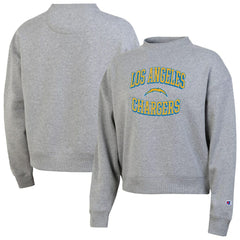 Los Angeles Chargers Champion Women's Triumph Tri-Blend Sweatshirt - Gray sale