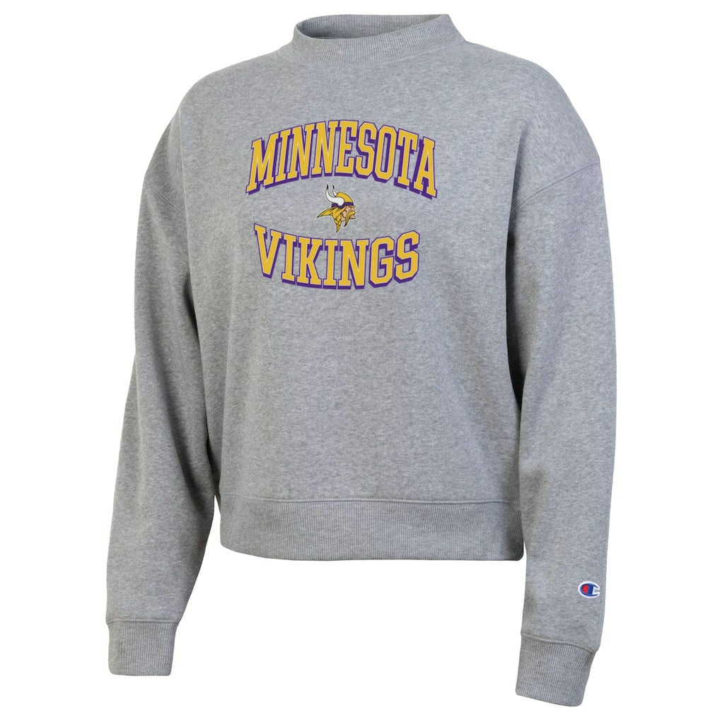 Minnesota Vikings Champion Women's Triumph Tri-Blend Sweatshirt - Gray outlet
