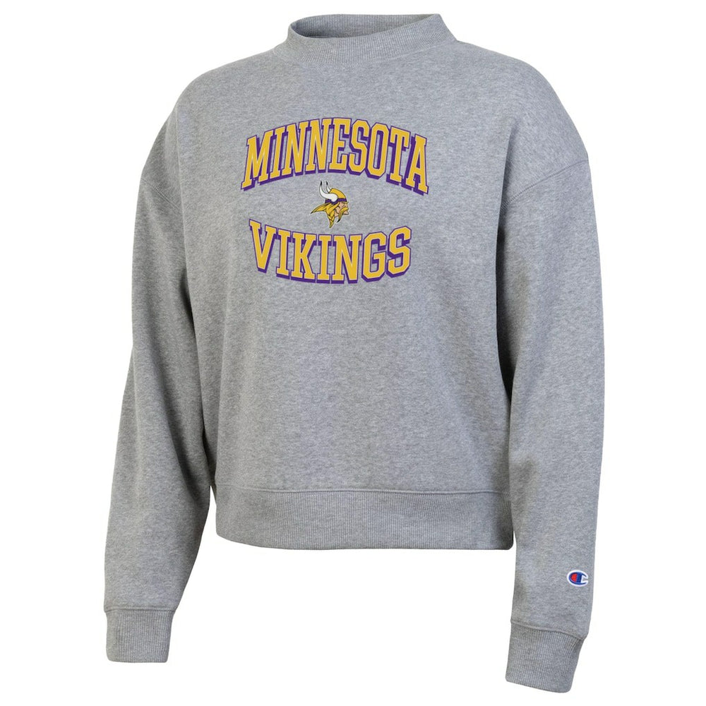 Minnesota Vikings Champion Women's Triumph Tri-Blend Sweatshirt - Gray outlet