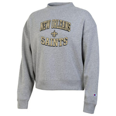 New Orleans Saints Champion Women's Triumph Tri-Blend Sweatshirt - Gray sale