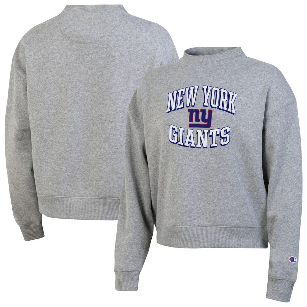 New York Giants Champion Women's Triumph Tri-Blend Sweatshirt - Gray outlet