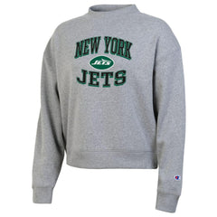 New York Jets Champion Women's Triumph Tri-Blend Sweatshirt - Gray cheap