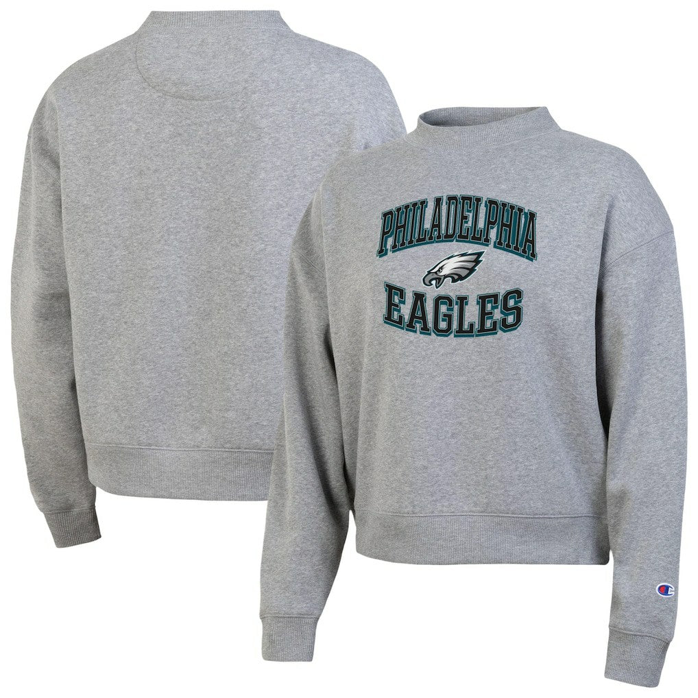 Philadelphia Eagles Champion Women's Triumph Tri-Blend Sweatshirt - Gray online