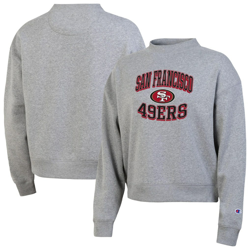 San Francisco 49ers Champion Women's Triumph Tri-Blend Sweatshirt - Gray sale