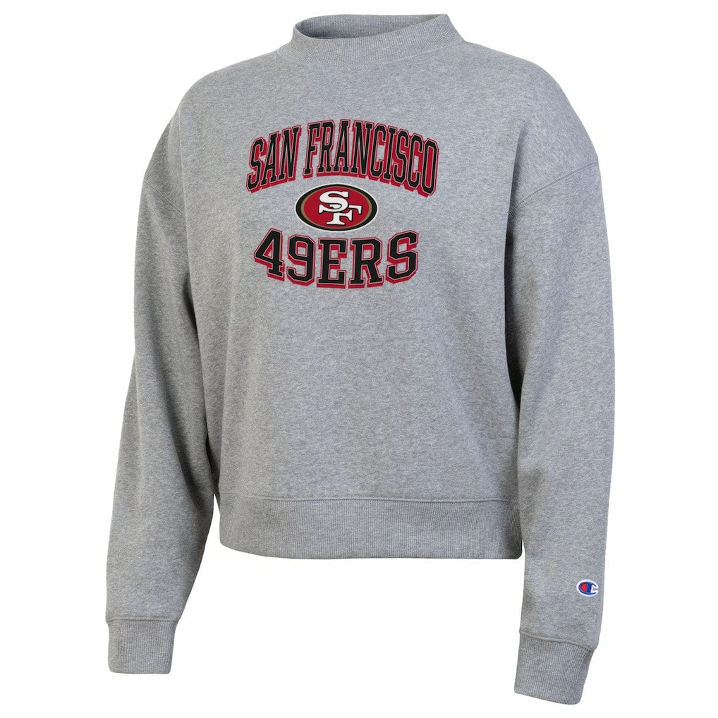 San Francisco 49ers Champion Women's Triumph Tri-Blend Sweatshirt - Gray sale