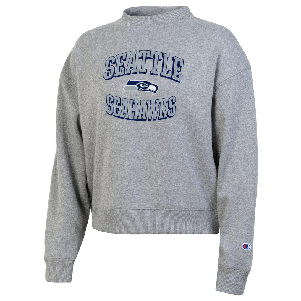 Seattle Seahawks Champion Women's Triumph Tri-Blend Sweatshirt - Gray sale
