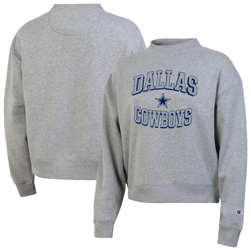 Dallas Cowboys Champion Women's Triumph Tri-Blend Sweatshirt - Gray on sale