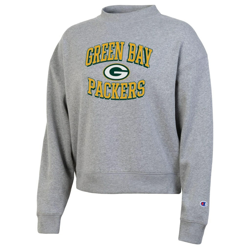 Green Bay Packers Champion Women's Triumph Tri-Blend Sweatshirt - Gray online