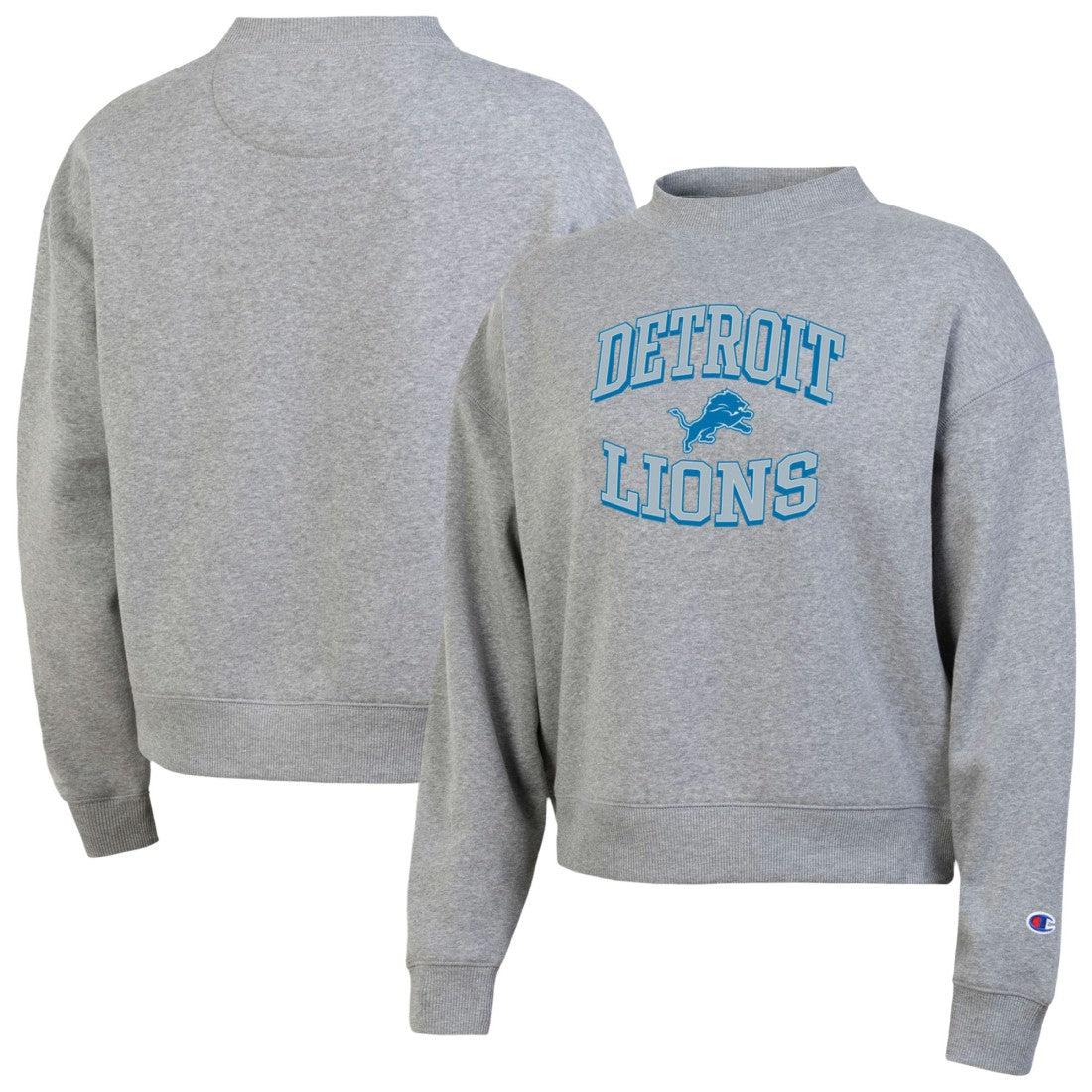 Detroit Lions Champion Women's Triumph Tri-Blend Sweatshirt - Gray on sale
