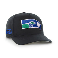 Seattle Seahawks '47 Blackout Date Hitch Adjustable Hat - Black on sale