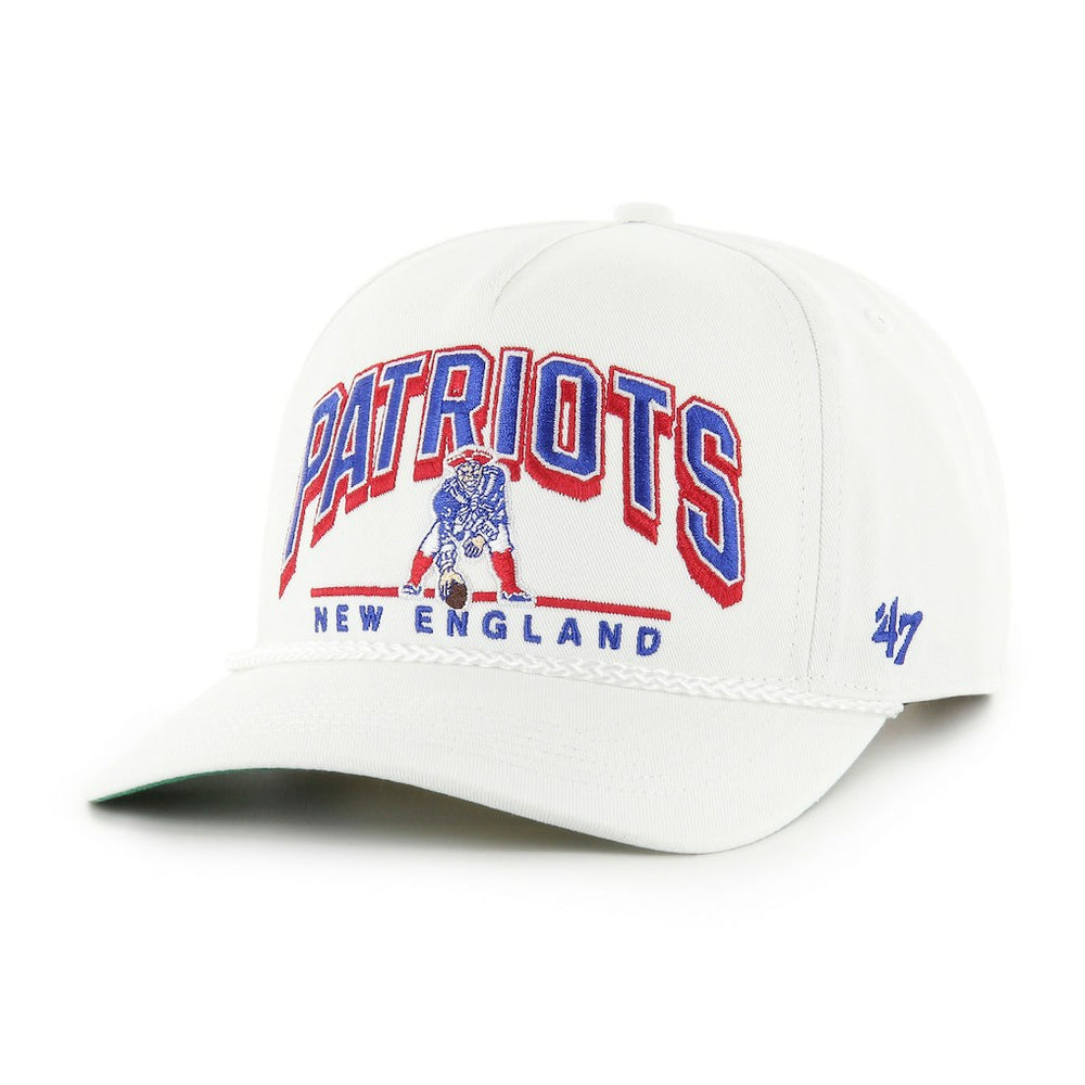 New England Patriots '47 Coltrane Throwback Rope Hitch Adjustable Hat - White outlet