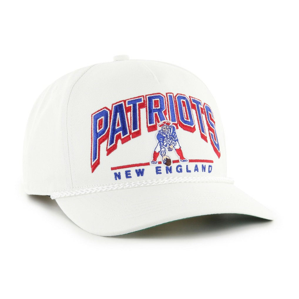 New England Patriots '47 Coltrane Throwback Rope Hitch Adjustable Hat - White outlet