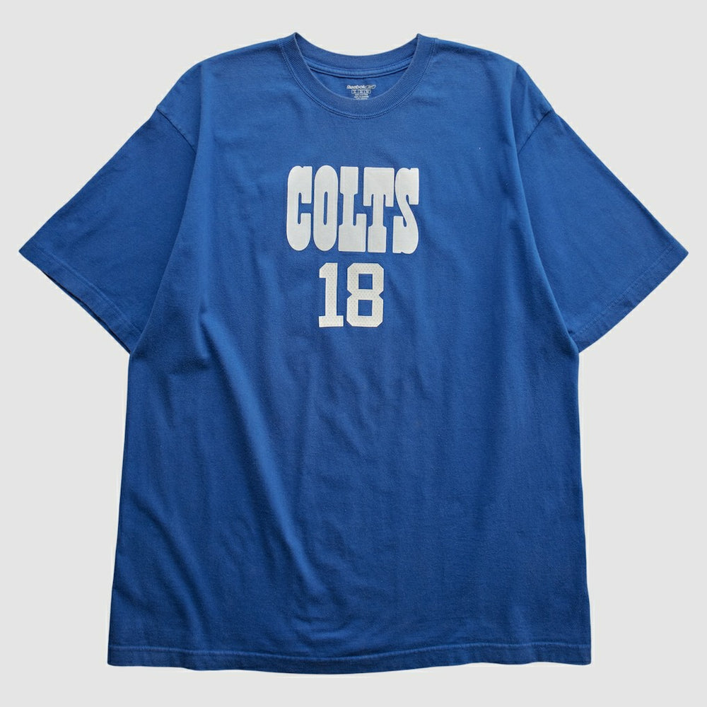 Indianapolis Colts Reebok 2010s T-shirt - Blue Vintage for sale