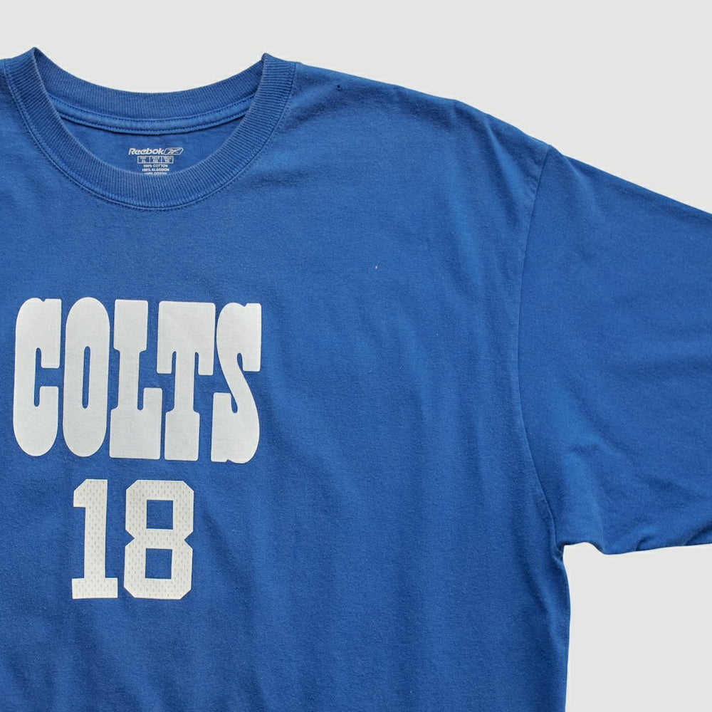 Indianapolis Colts Reebok 2010s T-shirt - Blue Vintage for sale
