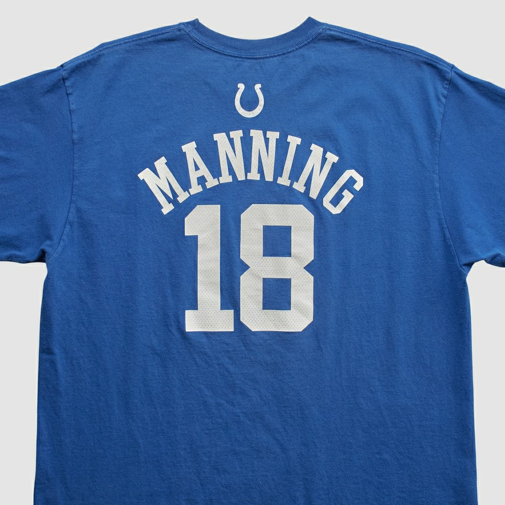 Indianapolis Colts Reebok 2010s T-shirt - Blue Vintage for sale