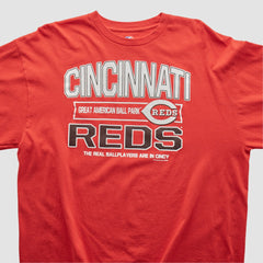 Cincinnati Reds Genuine Merchandise 2000s Long Sleeve T-shirt - Red Vintage