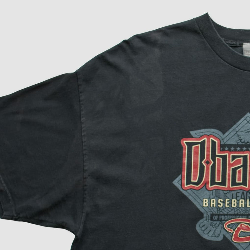 Arizona Diamondbacks Genuine Merchandise 2000s T-shirt - Black Vintage