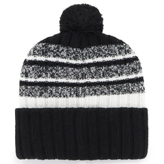 New England Patriots '47 2025 AFC Champions Tavern Cuffed Knit Hat with Pom - Black cheap