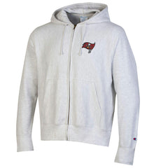 Tampa Bay Buccaneers Champion Reverse Weave Full-Zip Hoodie - Gray for sale
